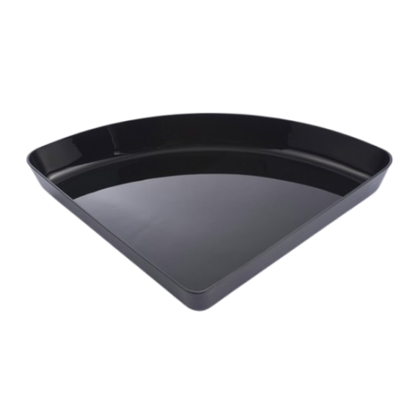 Bandeja 1/4 de Redonda Negra